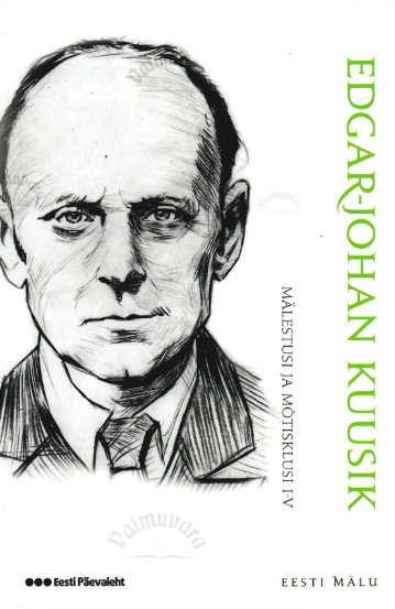 Raamatu kaas.
