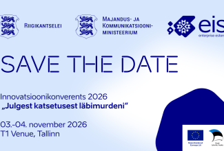 Save the date: 3. ja 4. novembril toovad Riigikantselei, Majandus- ja Kommunikatsiooniministeerium ning Ettevõtluse ja Innovatsiooni Sihtasutus kokku avaliku- ja erasektori inimesed, et küsida, kuidas jõuda üksikutest katsetustest süsteemselt uueneva riigini ja muuta riigi vajadused ettevõtete uuteks võimalusteks. 